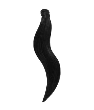 Rapunzel of Sweden Ponytail Straight / Clip-in / Light Volume 1.0 Black 50 cm Extensions de cheveux 55 g