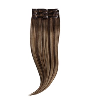 Rapunzel of Sweden Classic Clip-ins Straight / Light Volume / 3 pieces Hazelnut Caramel Balayage B2.3/5.0 50 cm Extensions de cheveux 57 g