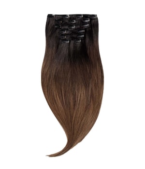 Classic Clip-ins Straight / Medium Volume / Deep Brown ColorMelt C1.2/5.0 40 cm Löshår