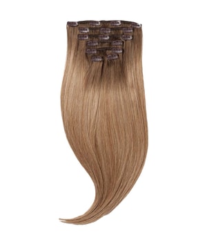 Rapunzel of Sweden Classic Clip-ins Straight / Medium Volume / 7 pieces Natural Brown ColorMelt C2.2/5.1 40 cm Extensions de cheveux 100 g