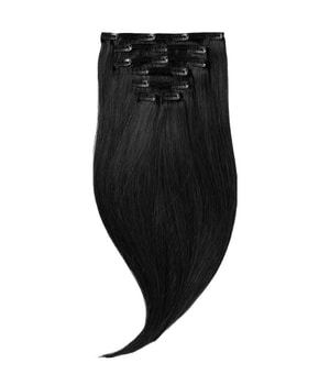 Rapunzel of Sweden Classic Clip-ins Straight / Medium Volume / 7 pieces 1.0 Black 50 cm Hår-extensions