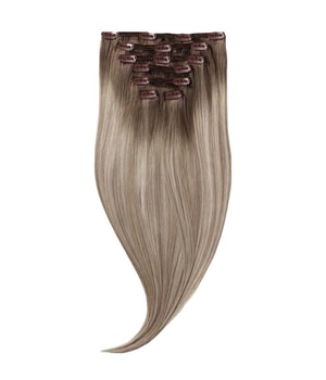 Rapunzel of Sweden Classic Clip-ins Straight / Medium Volume / 7 pieces Dark Ashy Blonde Balayage B2.6/10.7 60 cm Hair extensions 120 g