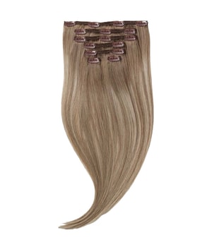 Rapunzel of Sweden Classic Clip-ins Straight / Medium Volume / 7 pieces Brown Ash Blonde Balayage B5.1/7.3 60 cm Hair extensions 120 g