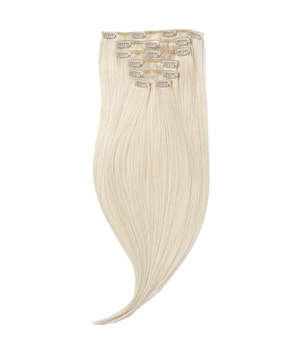 Rapunzel of Sweden Classic Clip-ins Straight / Medium Volume / 7 pieces 10.10 Platinum Blonde 40 cm Extension per capelli 100 g