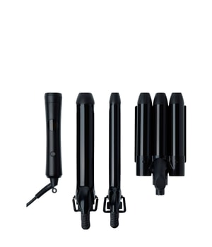 Rapunzel of Sweden Interchangeable Hair Styling Tool Kit Base + 25mm + 38mm + Waver Fer à friser 4 art.