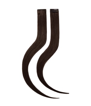 Rapunzel of Sweden Single Invisible Clip-ins Straight / 2 pieces 2.3 Chocolate Brown 40 cm Haarverlängerung