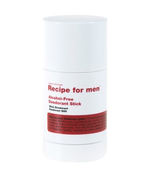 Recipe for Men Alcohol Free Deodorant Stick Deodorantstift