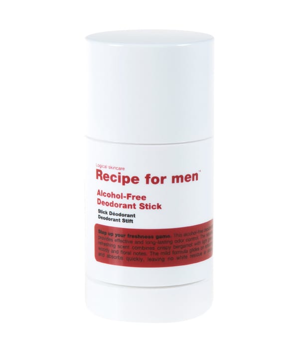Obrázek produktu 1 z 2, Recipe for Men Alcohol Free Deodorant Stick Deodorantová tyčinka