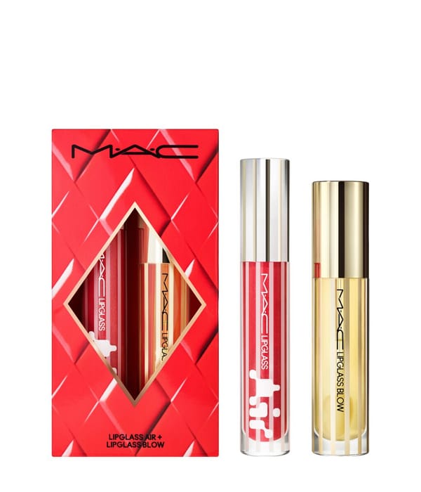 Produktbild 1 von 6, MAC Blowing Air Kisses Glossy Lip Duo Lippen Make-up Set