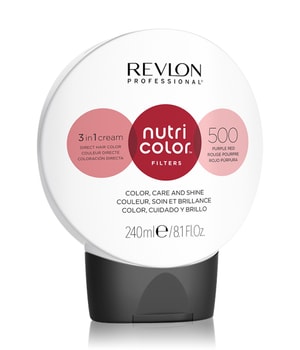 Revlon Professional Nutri Color Filters 500 Purpurrot Färginpackning