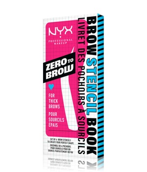 NYX Professional Makeup Zero To Brow Wenkbrauwsjabloon Nr. 02 - Thick Brow