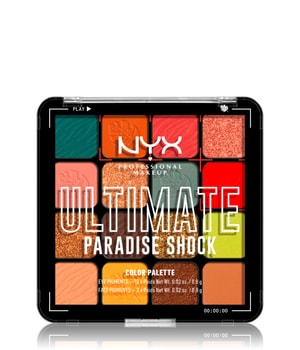 NYX Professional Makeup Ultimate Shad Pal 16-Pan Oogschaduwpalette in Nr. 02W - Paradise Shock 1 st