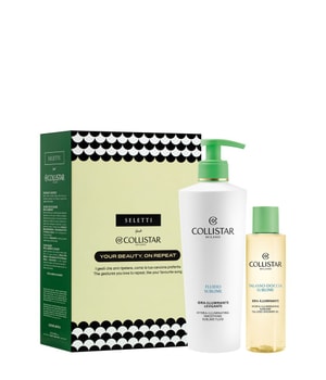 Collistar Giftset Deep Moisturizing Fluid 400 ml Hydra-Illuminating: Sublime Fluid 400 ml + Sublime Talasso Shower Oil 100 ml Coffret soin corps