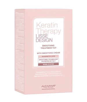 ALFAPARF MILANO Keratin Therapy Lisse Design Smoothing Treatment Kit Zestaw do pielęgnacji włosów 1 szt.