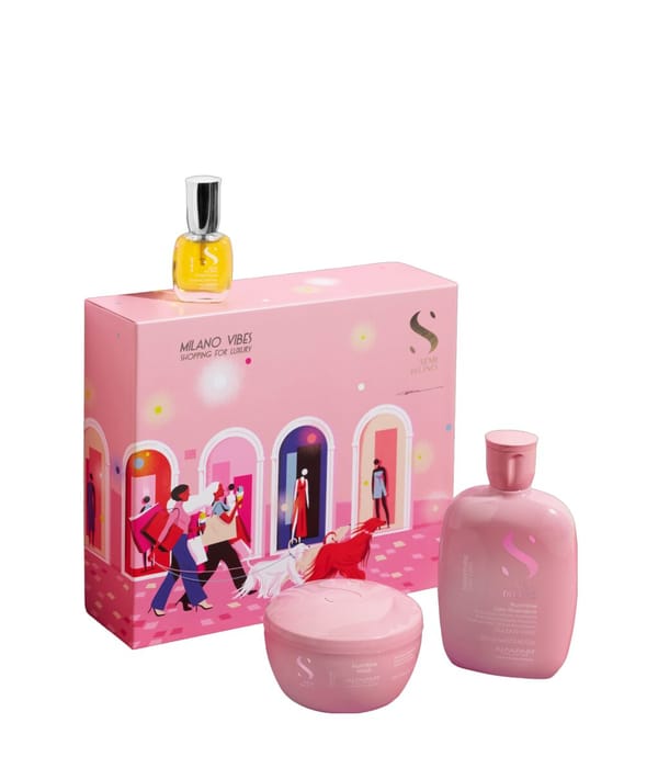 Produktbild 1 von 1, ALFAPARF MILANO Semi di Lino Moisture Haarpflegeset