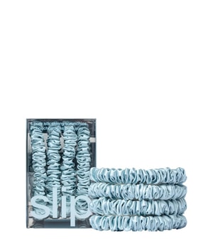 Slip Pure Silk Skinny Scrunchies Sky Blue Hårelastik