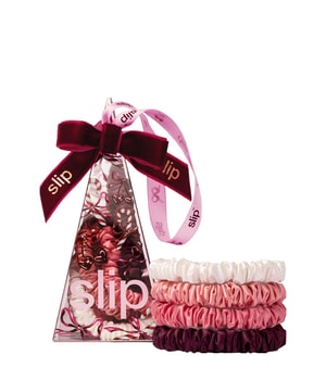 Slip Pure Silk Skinny Scrunchie Ornament - Candy Cane Hårsnodd