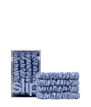 Pure Silk Skinny Scrunchies - Cornflower Hårsnodd