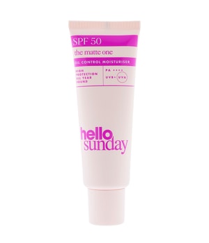 Hello Sunday the matte one Non- comedogenic Sebum control fluid Spf50 Gezichtscrème 50 ml