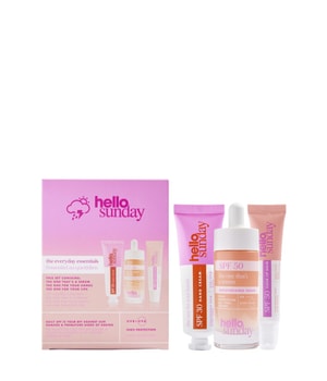 Hello Sunday The Everyday Essentials Bestsellers Kit Ansigtsplejesæt
