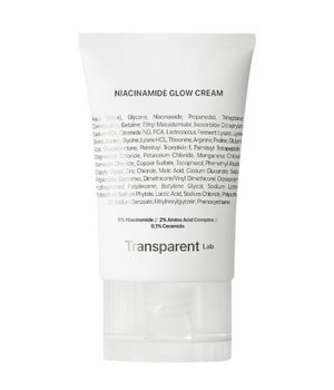 Transparent Lab Niacinamide Glow Cream Gezichtscrème 50 ml
