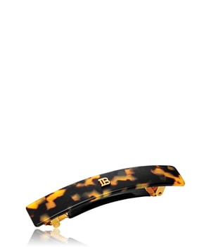 Balmain Hair Couture Cellulose Acetate Barrette pour Cheveux Medium Tortoise Shel Hårklämmor
