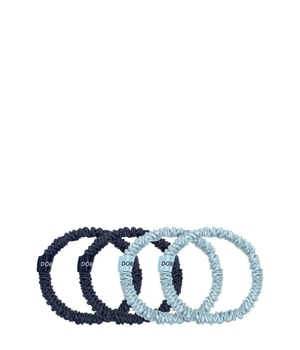 Dore & Rose Scrunchie 1 cm Set Dark Blue & Light Blue Hårsnodd