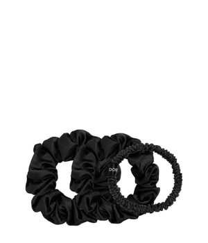 Dore & Rose Scrunchie 1 cm, 2 cm & 3 cm Set Black Hårstylingssæt
