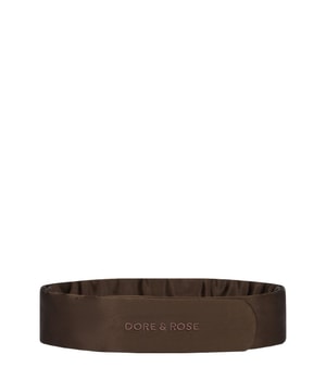 Dore & Rose Silk Headband Brown Hårbånd