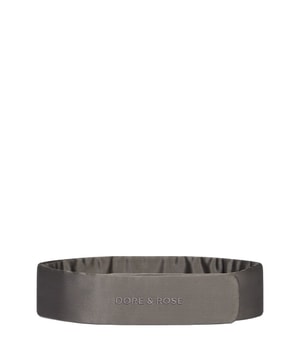 Silk Headband Charcoal Hårband