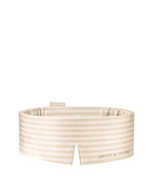 Dore & Rose Deep Sleep Mask Brown Striped Yönaamio