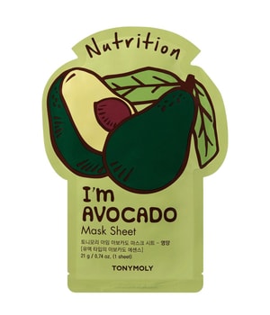 Tonymoly I'm Avocado Mask Sheet Gezichtsmasker 21 g