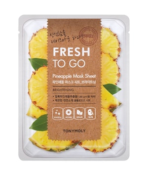 Tonymoly Fresh To Go Pineapple Mask Sheet Gezichtsmasker 22 g