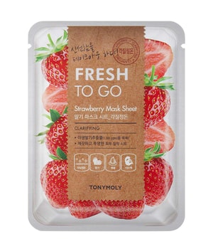 Tonymoly Fresh To Go Strawberry Mask Sheet Gezichtsmasker 20 g