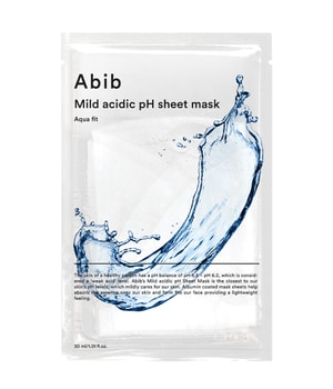Abib Mild Acidic pH Sheet Mask Aqua Fit Gezichtsmasker 1 ct