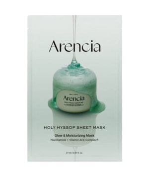 Immagine prodotto 1 di 1, Arencia Holy Hyssop Sheet Mask Maschera viso