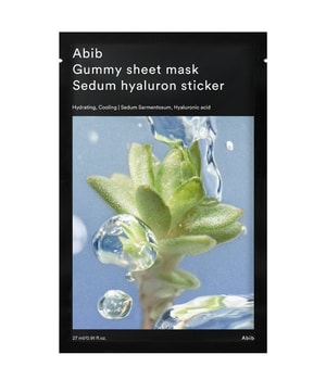 Abib Gummy Sheet Mask Hyaluron Sticker Ansigtsmaske