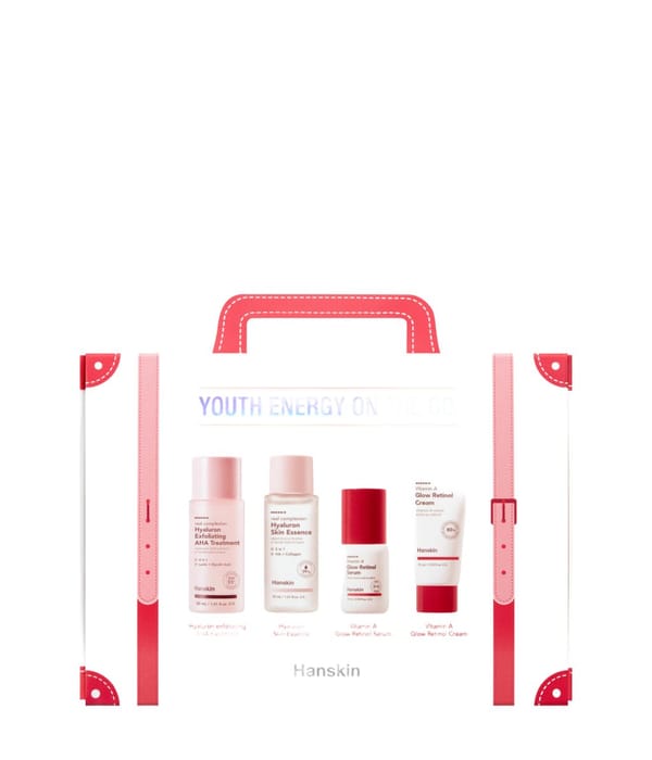 Produktbillede 1 af 2, Hanskin Youth Energy On The Go Ansigtsplejesæt