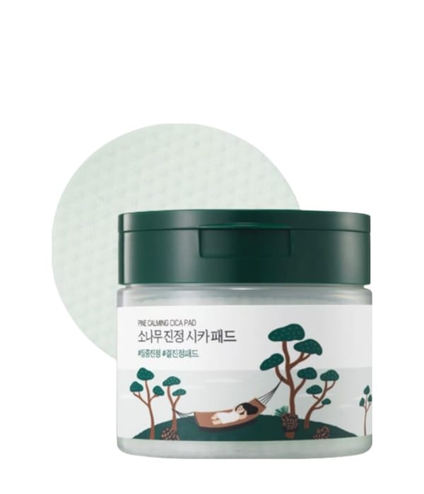 Produktbillede 1 af 1, ROUND LAB Pine Calming Cica Pad Plejepuder