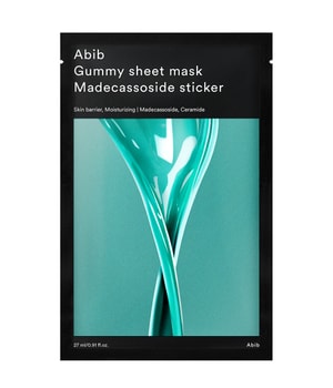 Abib Gummy Sheet Mask Madecassoside Sticker Ansiktsmask