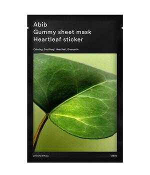 Abib Gummy Sheet Mask Heartleaf Sticker Ansiktsmask