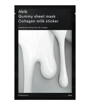 Abib Gummy Sheet Mask Collagen Milk Sticker Gezichtsmasker 1 st