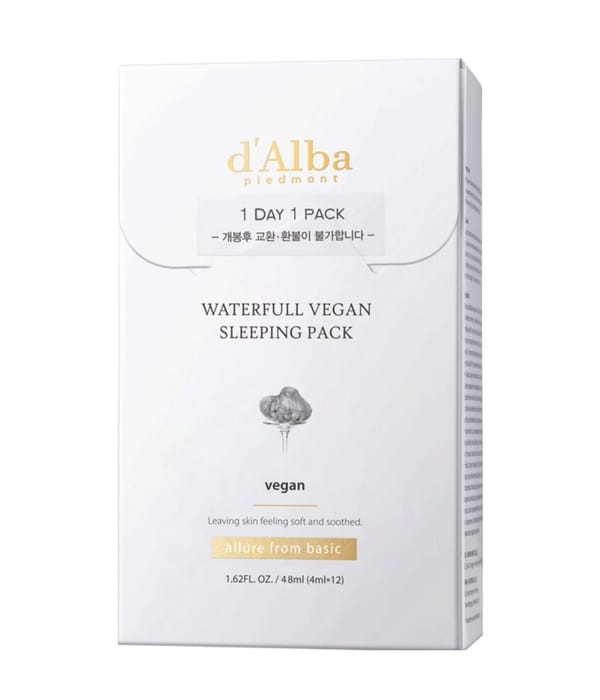 Produktbillede 1 af 5, d'Alba Waterfull Vegan Natcreme