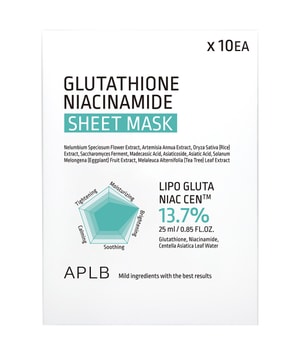 Produktbild 1 von 6, APLB Gluthathione Niacinamide Gesichtsmaske