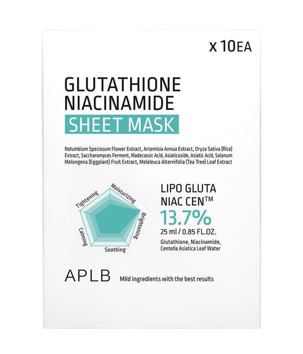Produktbild 1 von 6, APLB Gluthathione Niacinamide Gesichtsmaske