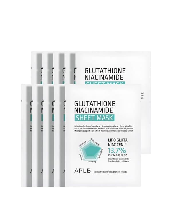 Produktbild 1 von 6, APLB Gluthathione Niacinamide Gesichtsmaske
