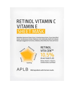 Produktbild 1 von 6, APLB Retinol Vitamin C Vitamin E Gesichtsmaske