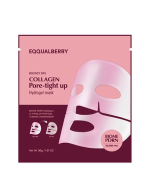 Eqqualberry Collagen Pore-tight up Hydrogel Mask Gezichtsmasker 4 ct