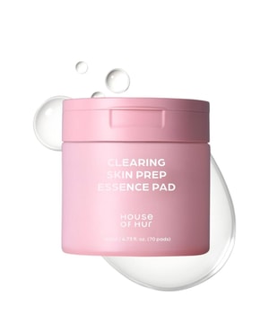 HOUSE OF HUR Clearing Skin Prep Essence Pad Gommage visage