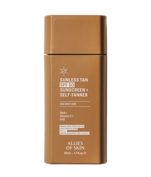 Allies OF Skin Sunless Tan SPF 50 Sunscreen + Self-Tanner - Global Zonnebrandcrème 50 ml